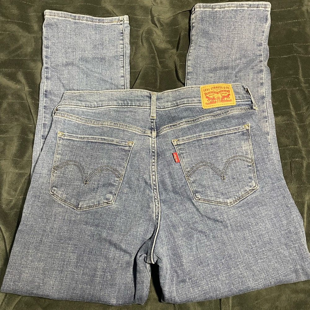 Levi’s Classic Straight Baggy Leg Women’s Blue Jeans